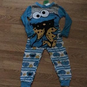Toddlers (4t) Sesame Street little boy’s pjs